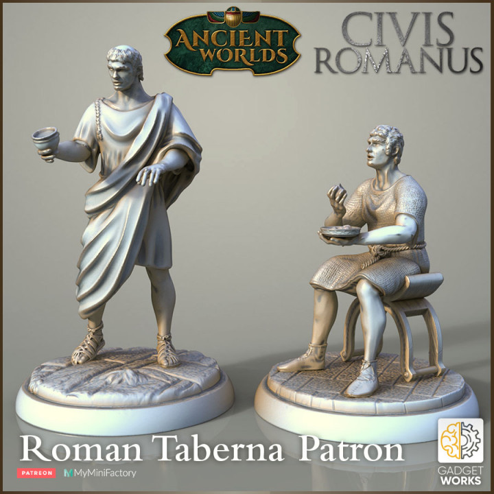 Roman Citizens - taberna workers and customers image