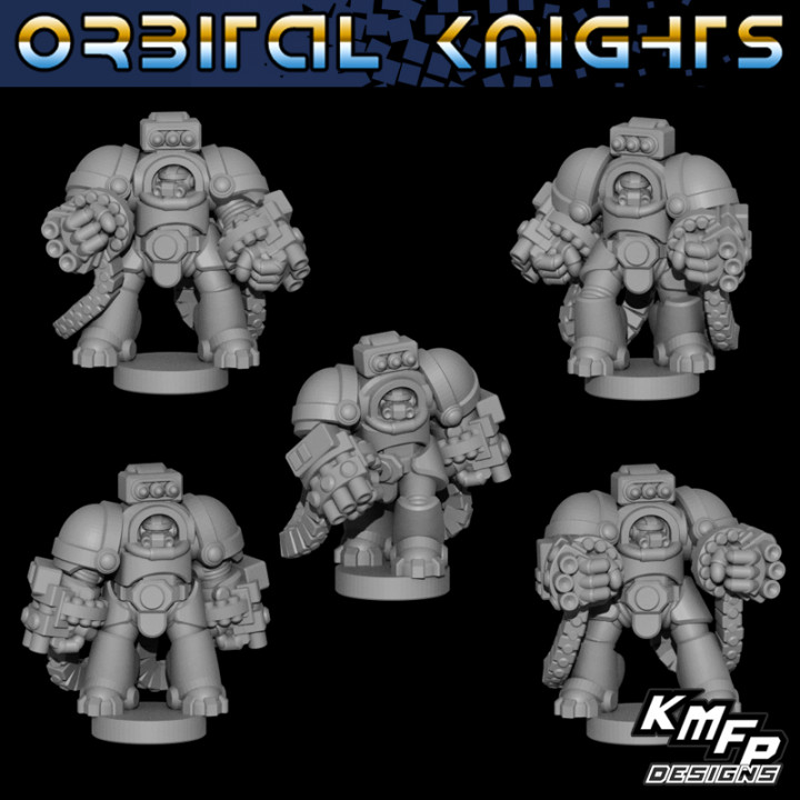 Orbital Knights - KitP2 - Aggression Unit V2 (6-8mm) image