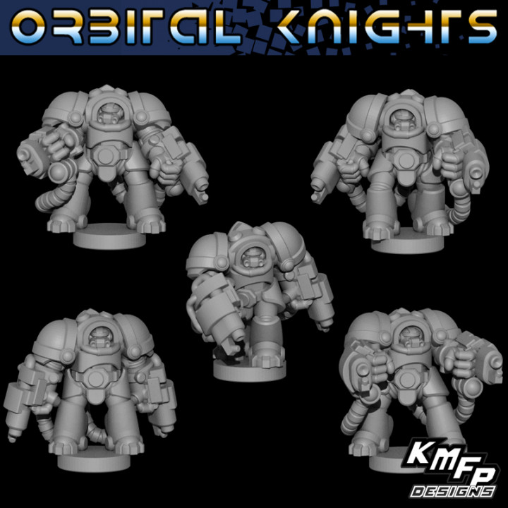 Orbital Knights - KitP2 - Aggression Unit V2 (6-8mm) image