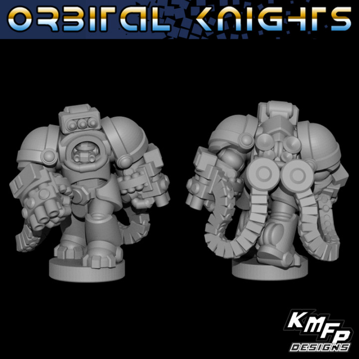 Orbital Knights - KitP2 - Aggression Unit V2 (6-8mm) image