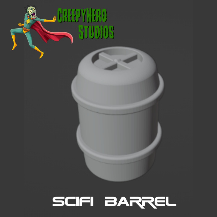 Science Fiction Plastic Barrel image