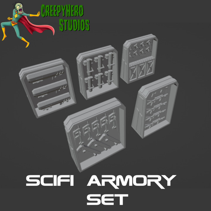 Science Fiction Armory Set image
