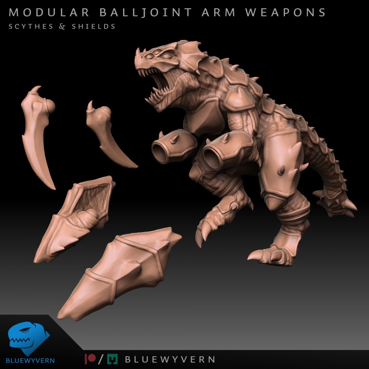 Evosaurians - The Dread Raptor A (Modular)