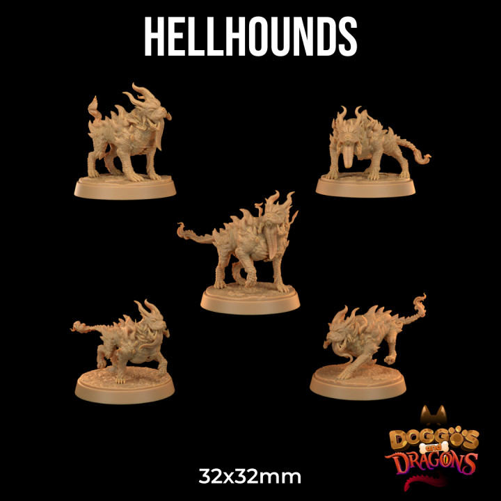 Hell Hounds  | PRESUPPORTED  | Hell Heist image
