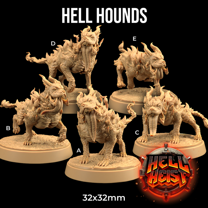 Hell Hounds  | PRESUPPORTED  | Hell Heist image