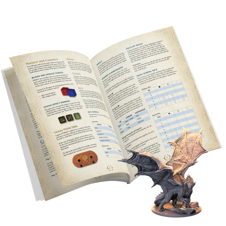 Rulebook - Battles of Valerna - a 3D printable fantasy wargame image