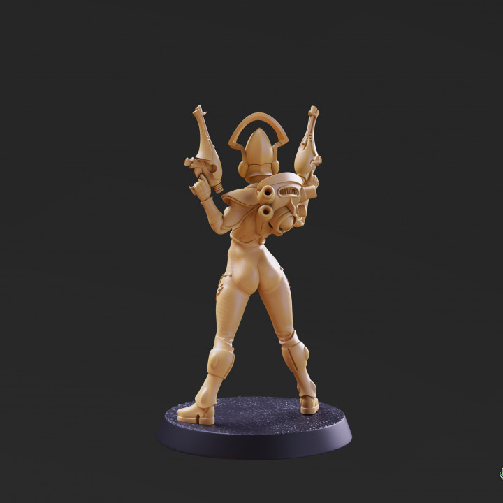 Space Elf Warmancer - Pose 4 + Pinups