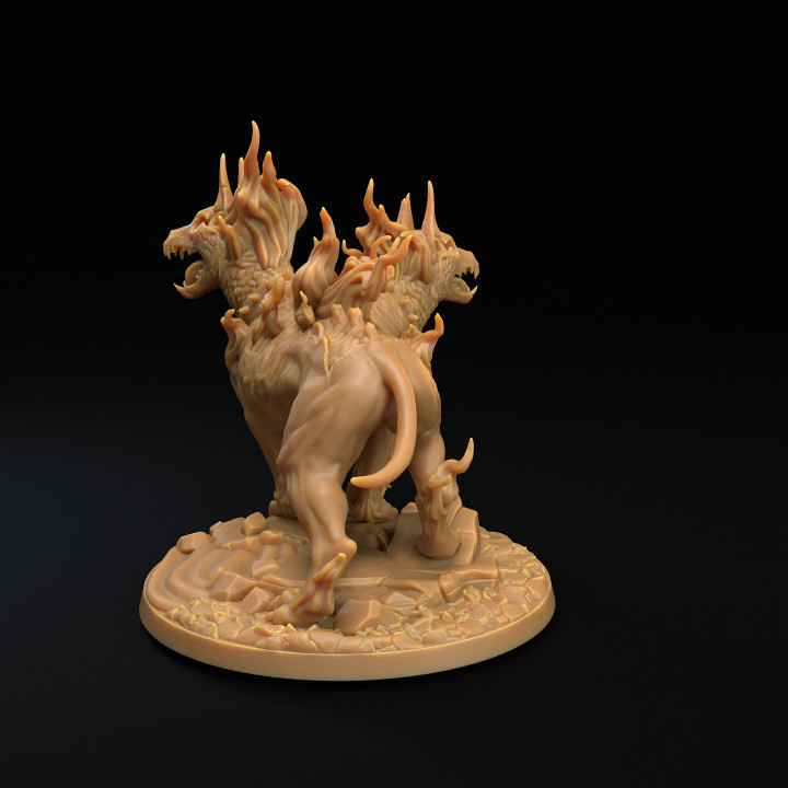 Hellish Cerberus | PRESUPPORTED | Doggos and Dragons