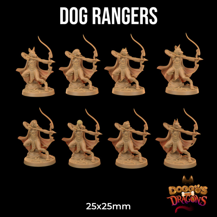 Dog Rangers | PRESUPPORTED | Doggos and Dragons image