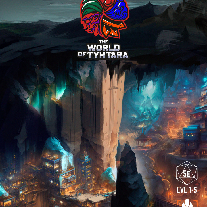 The World of Tyhtara Chapters 1 through 5's Cover