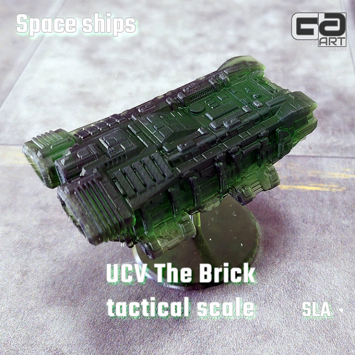 UCV - The Brick add-on - tactical scale miniature image