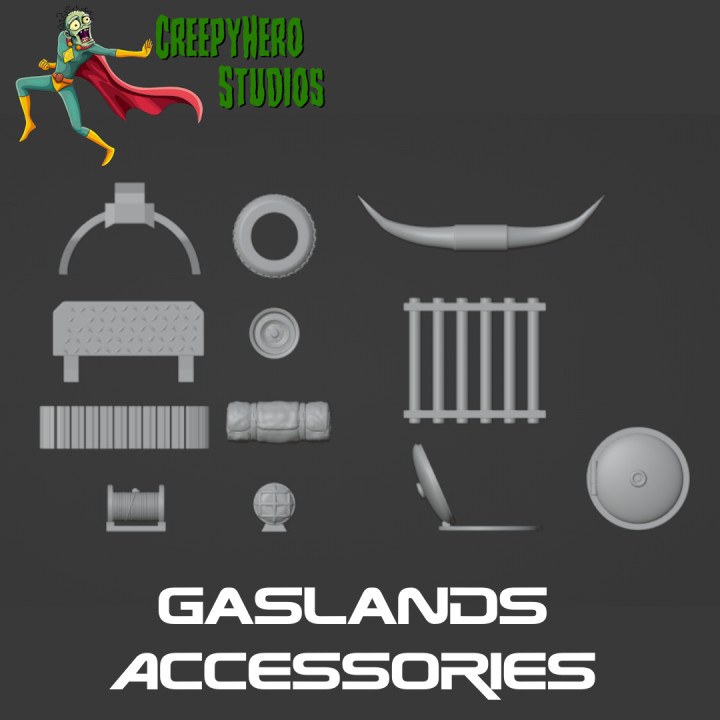 Gaslands Accessories Set