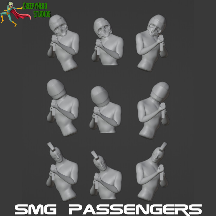 Gaslands SMG Passenger Set image