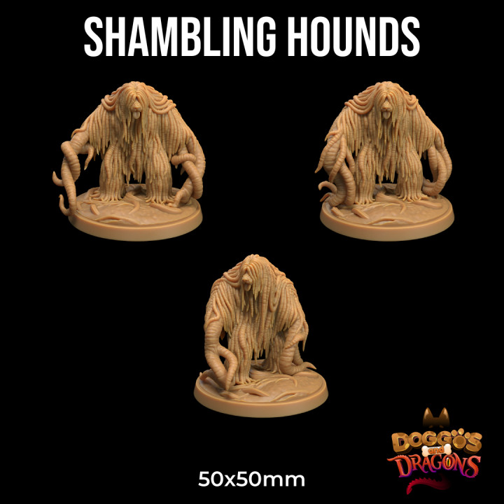 Shambling Hounds | PRESUPPORTED | Doggos and Dragons image