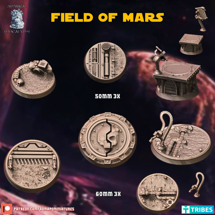 Field of Mars (Bases & Toppers//Pre-supported) image