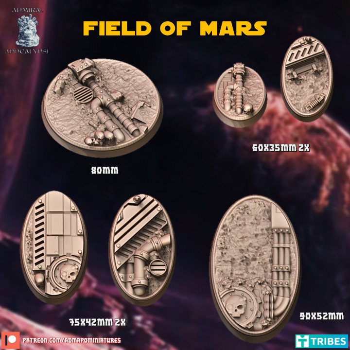 Field of Mars (Bases & Toppers//Pre-supported) image