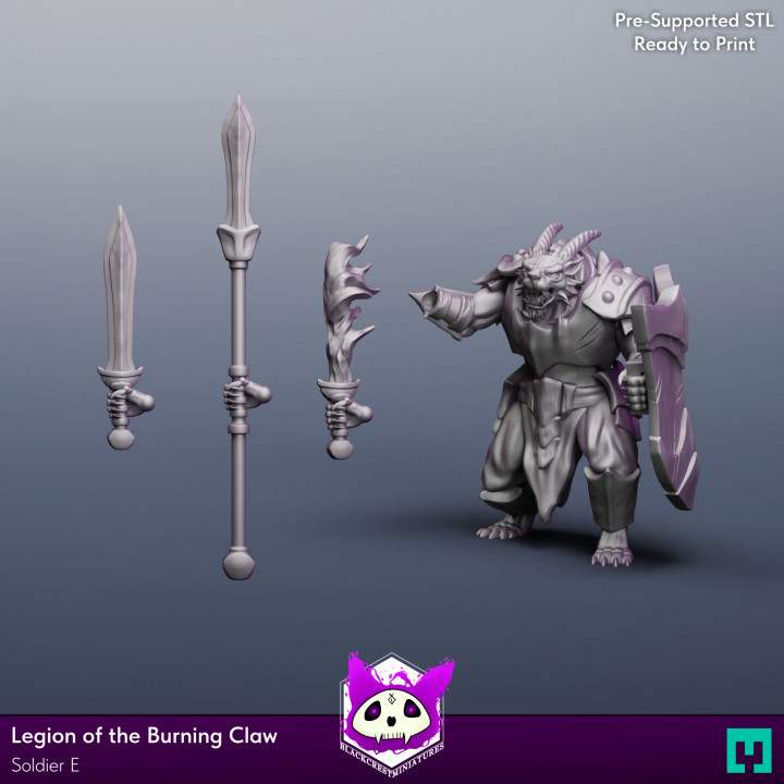 Legion of the Burning Claw | Command Pack image