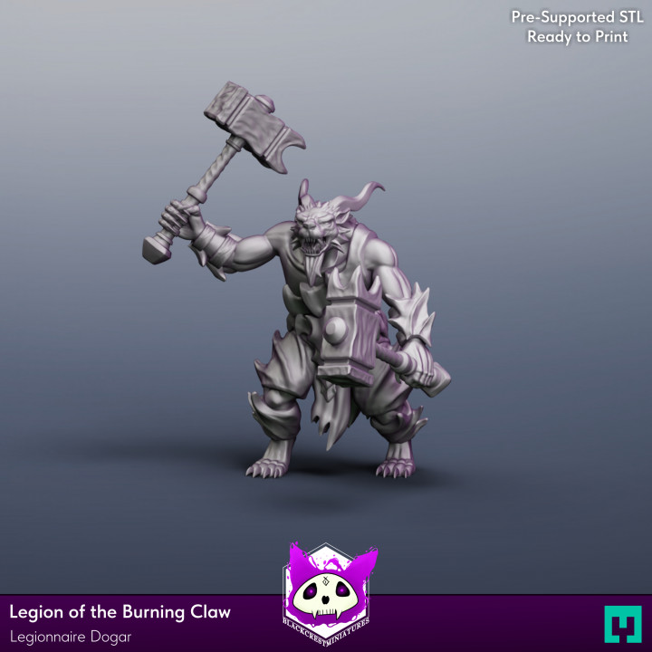 Legion of the Burning Claw | Legionnaire Dogar image