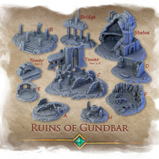 Picture of print of Ruins of Gundbar