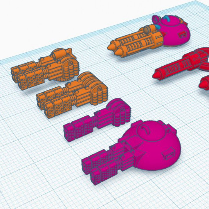 Car Combat Energy Weapon set