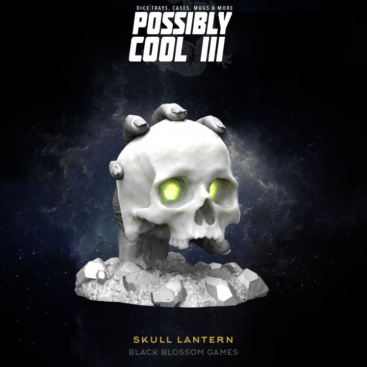 T3TH03 Skull Lantern :: Possibly Cool Dice Tower 3 image