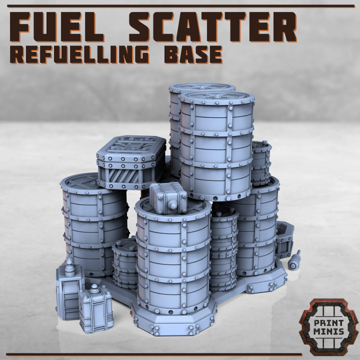 Crates and Barrels Scatter - Refuelling Base