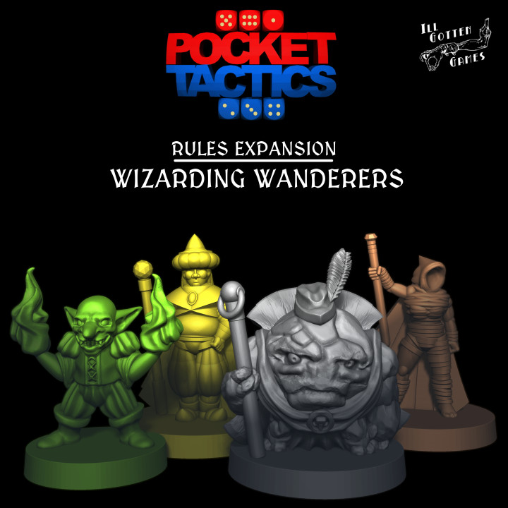 Pocket-Tactics Rules Expansion: Wizarding Wanderers image