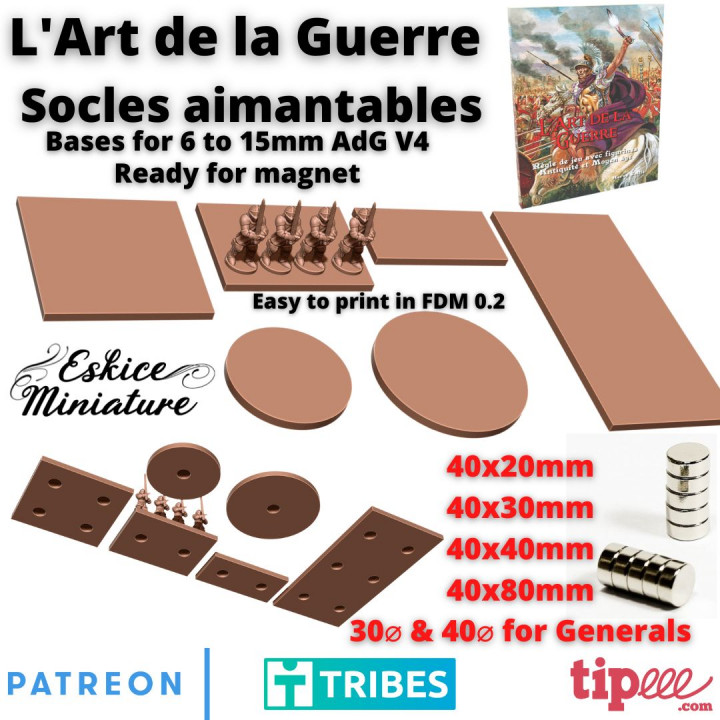 L'art de la guerre - Bases pack