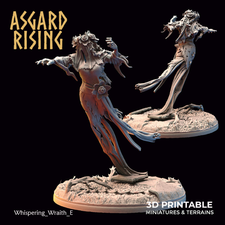 3D Printable Whispering Wraiths /EasyToPrint/ /Pre-supported/ By Asgard ...