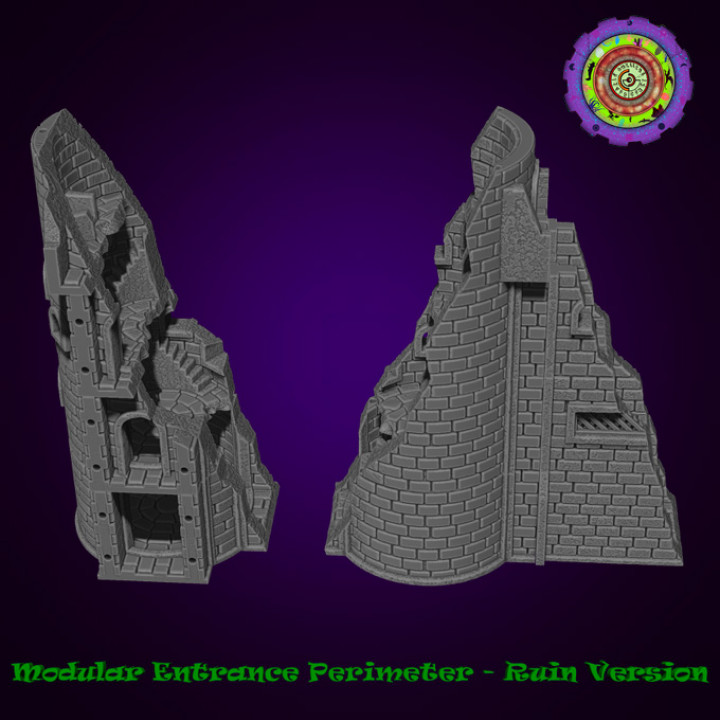 Modular Entrance Perimeter - Ruin Version image