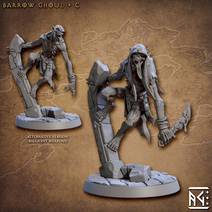 Barrow Ghoul - C (Horrors of Rodburg Barrows) image