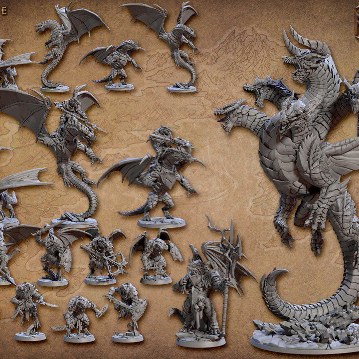 Draconian Scourge (Complete Set - 50) image