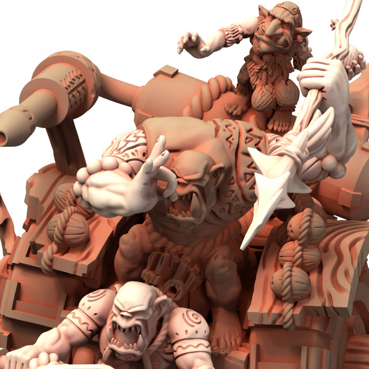 024 THE EMERALD Orc War Motork Bike Motor