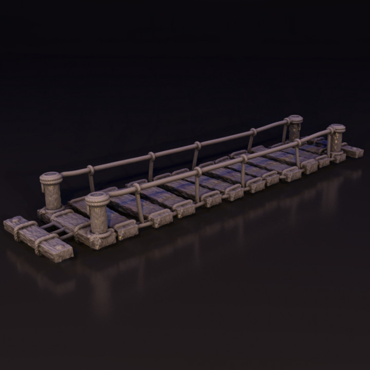 Amantia Mushroom Home and Bridge
