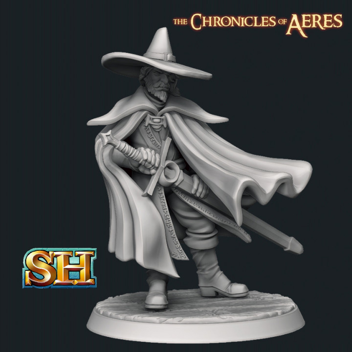 May 2023 Patreon Release Minis 1/2 Witch Hunters Set image