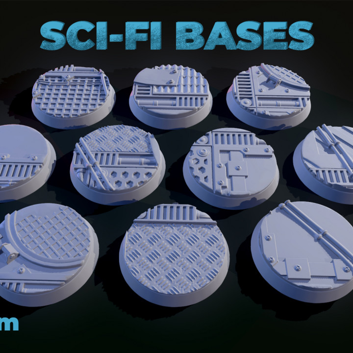 Sci-Fi Bases 32 mm