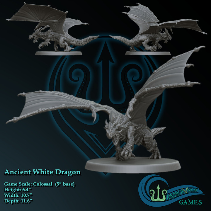Ancient White Dragon image