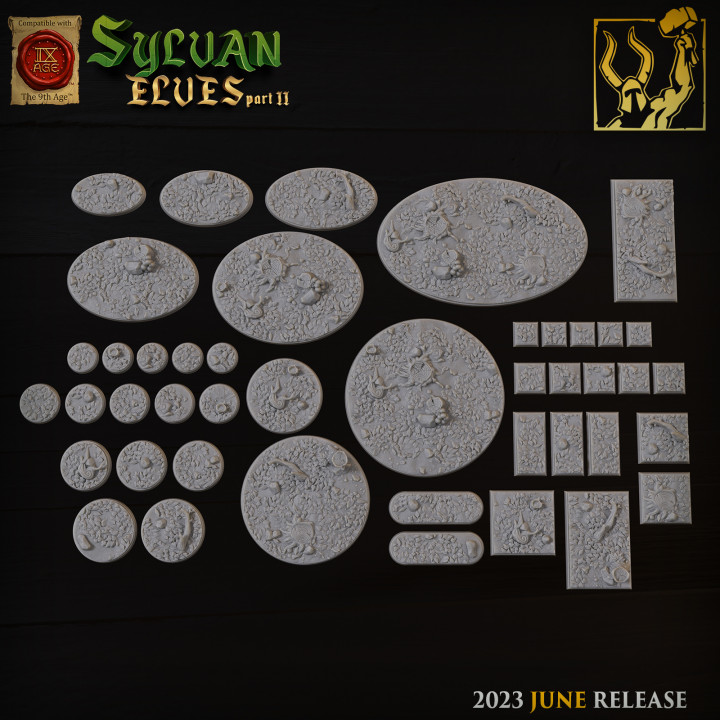 Titan Forge Miniatures - 2023 - June - Sylvan Elves II