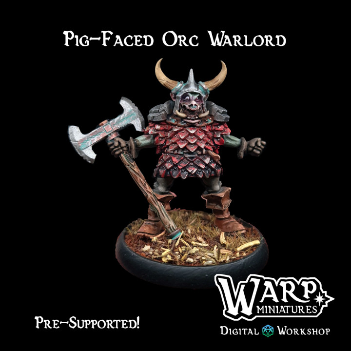 Pig-Faced Orc Warlord image