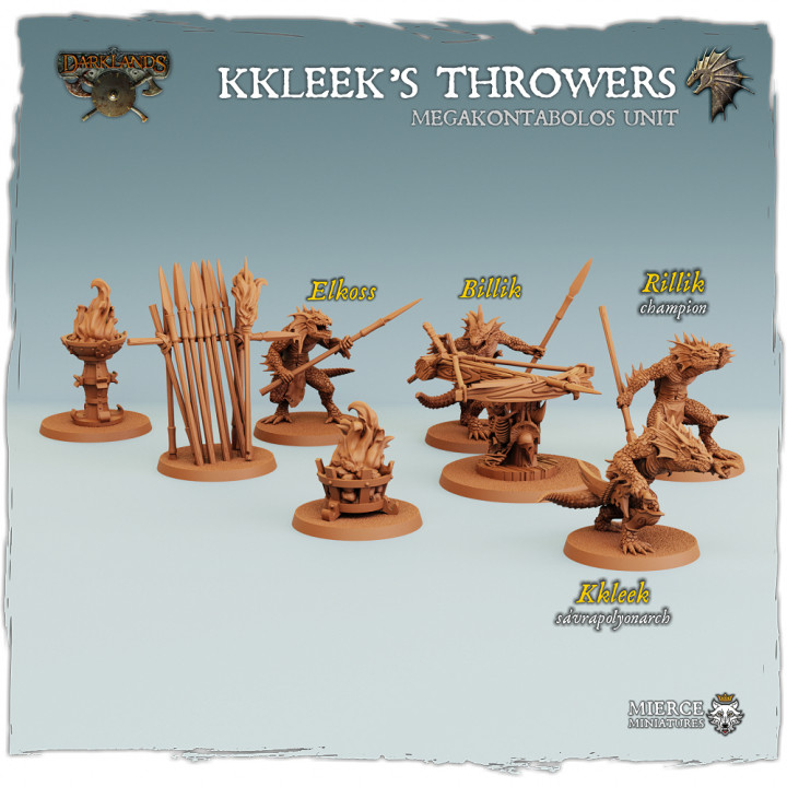 Khthones Kkleek's Throwers, Megakontabolos Unit image