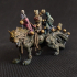 Wolf  & Puppets - Free Model for Painting Competition - PRESUPPORTED - Illustrated - 32mm scale print image