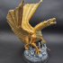 Ancient Golden Dragon - Aurestia print image