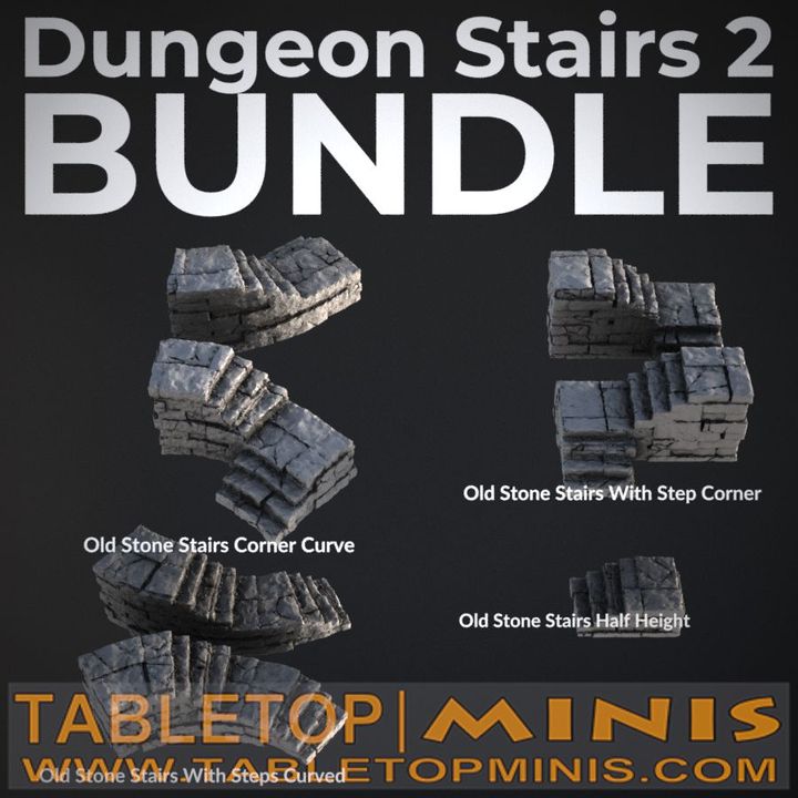 Dungeon Stairs Pack 2 image