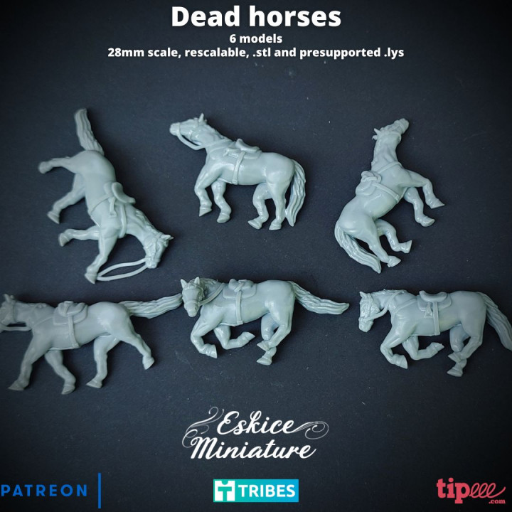 Dead horses - 28mm