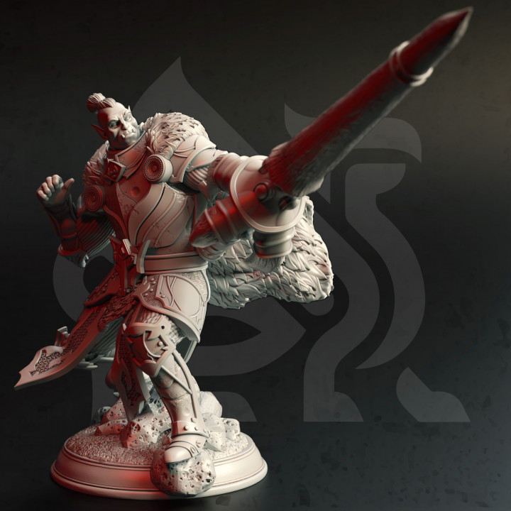 Orc Grand Knight Lancer - Vastergotten