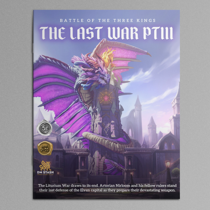 DM Stash 5E Campaign - The Last War Pt III: Battle of the Three Kings image