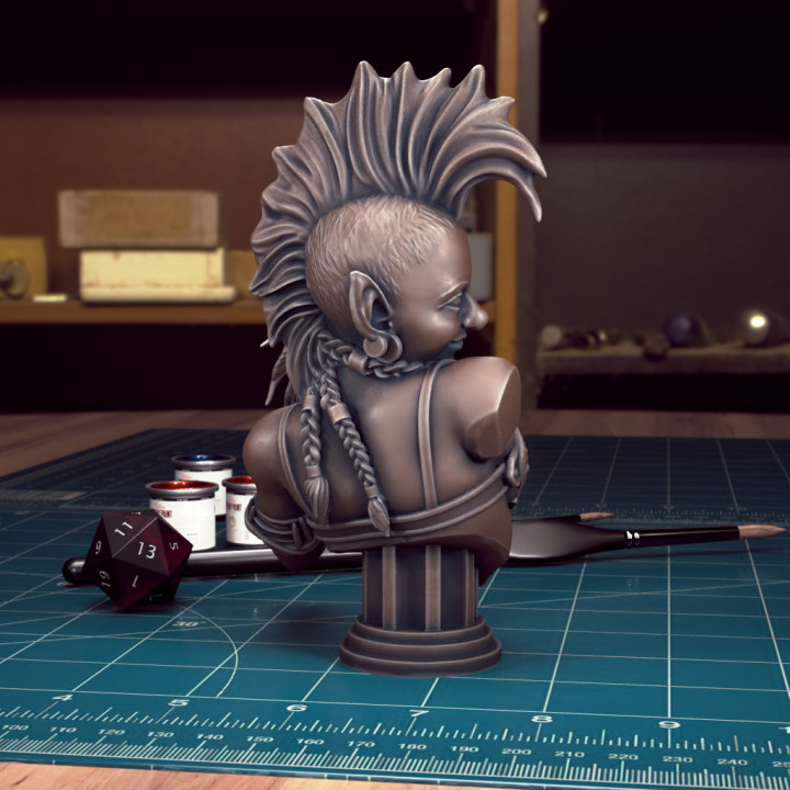 Greta Mohawk Bust [Pre-Supported] image