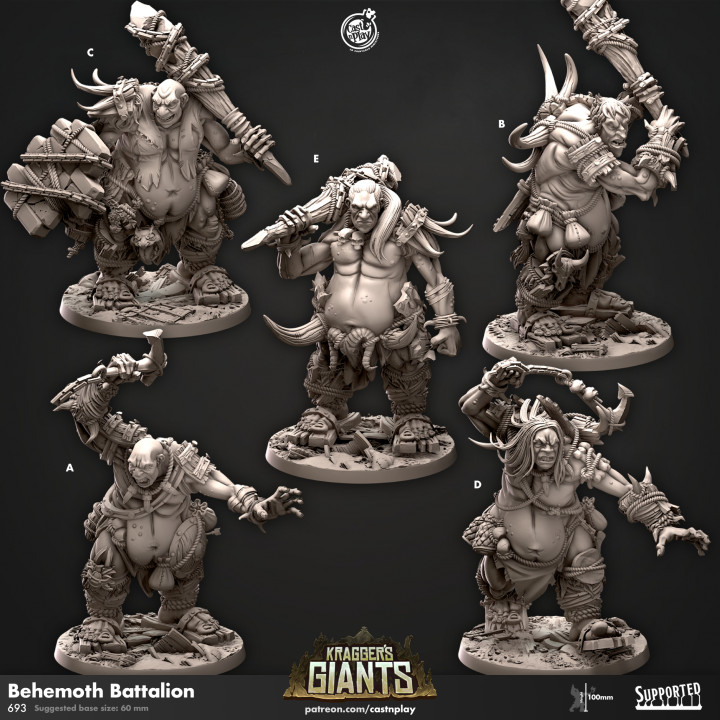 Behemoth Battalion (Pre-Supported)
