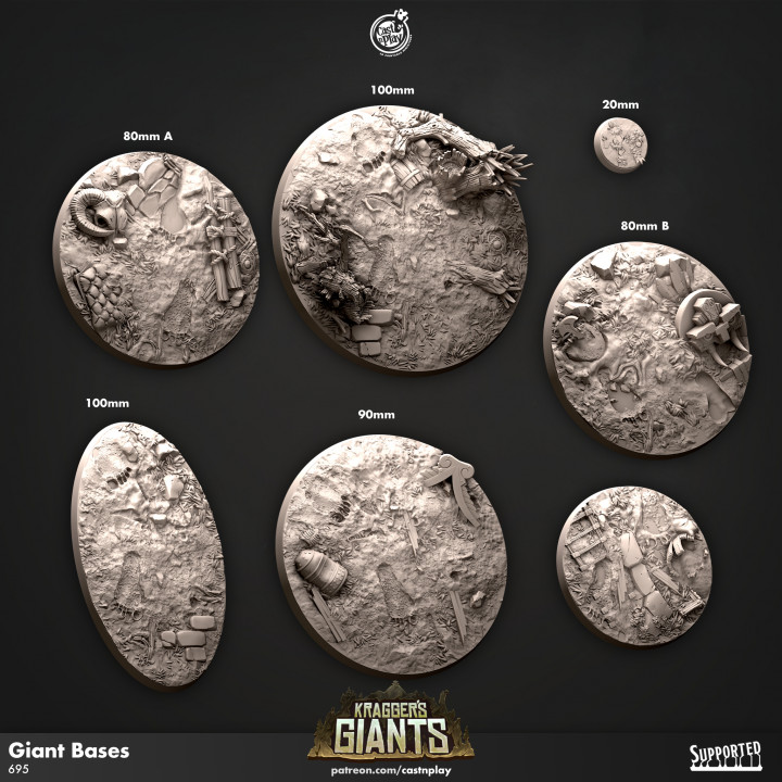 Kragger's Giants (Set) (Pre-Supported) image