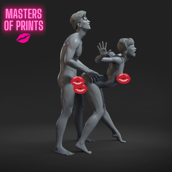 vertical sex - NSFW - EROTIC MINIATURE 75 MM SCALE
